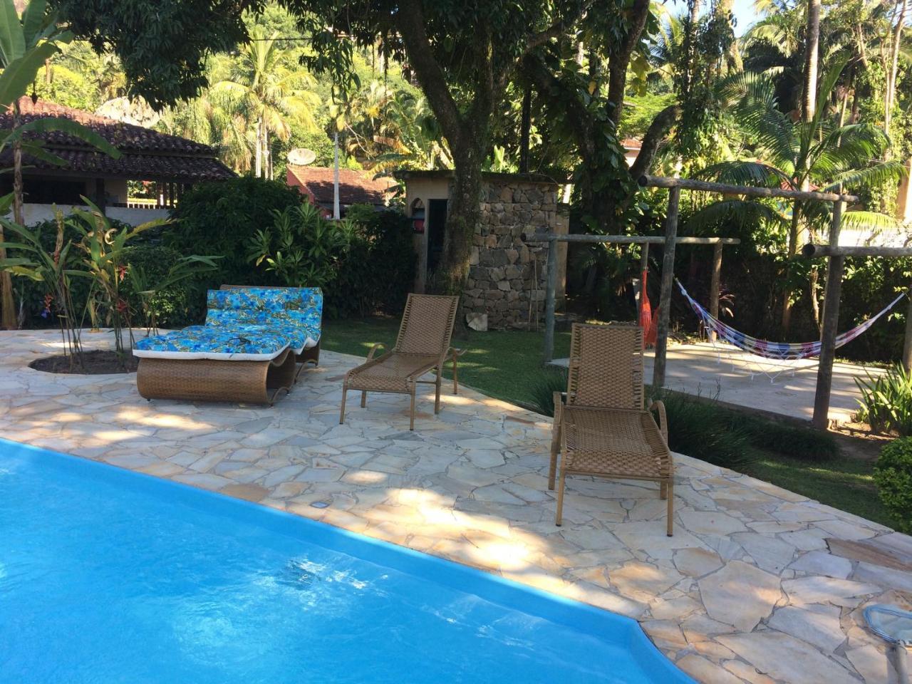 Casa Colonial Terrea No Saco Da Capela Em Ilhabela Villa Eksteriør billede